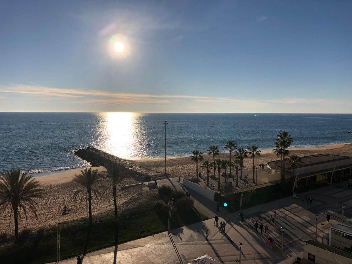 Apartment Sea View 20M To Beach - Top Quarteira Algarve ภายนอก รูปภาพ